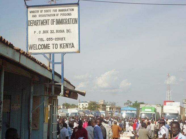 Busia-Uganda border_ Screening of travelers has been intensified particularly for those from western Uganda_.JPG